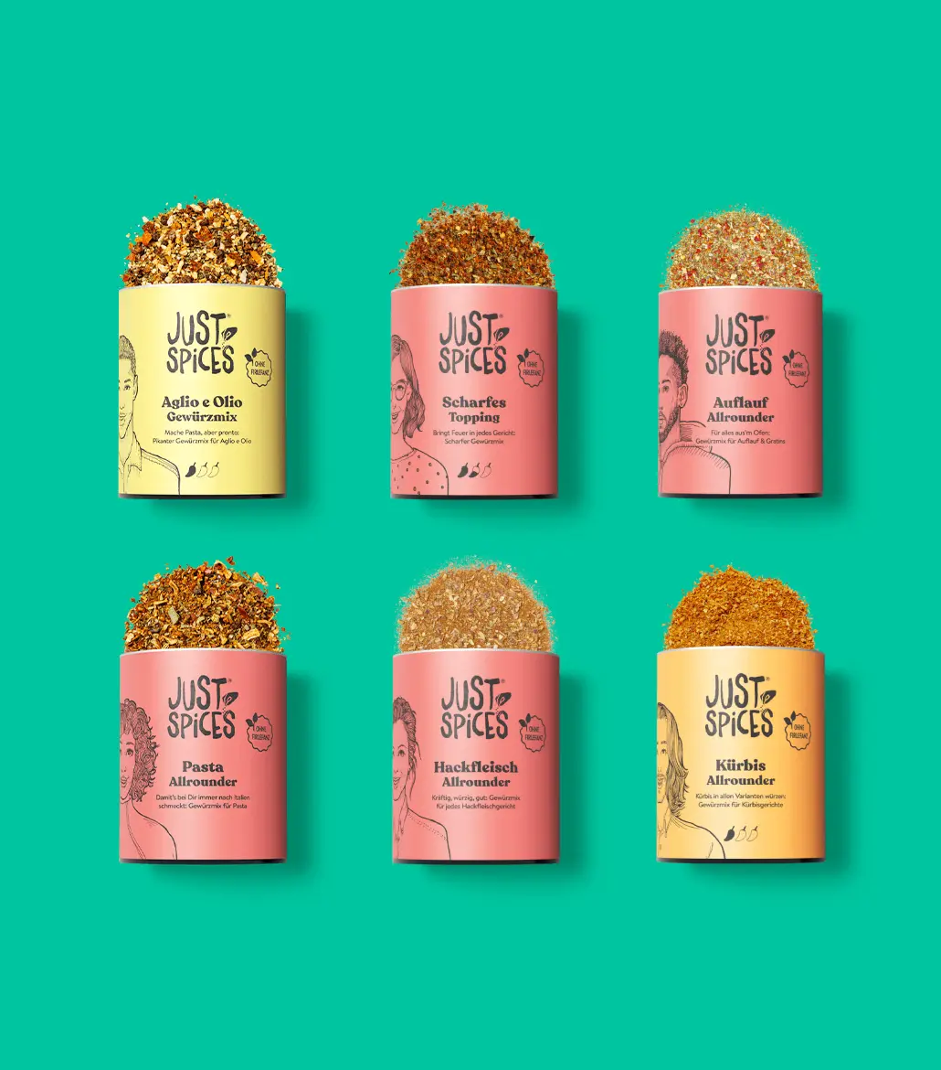 Just Spices - Pasta Gewürzbox