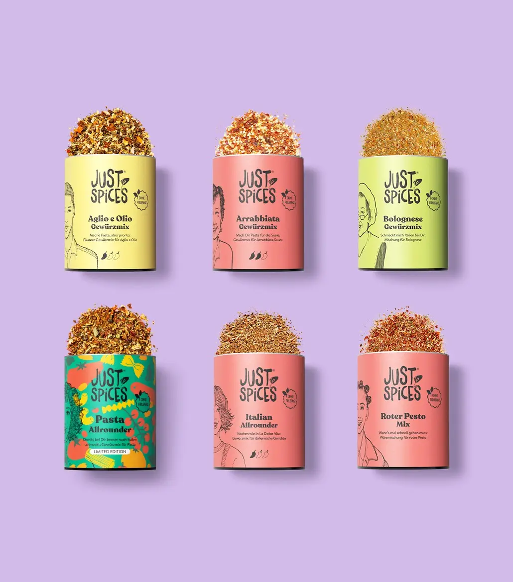 Just Spices - Pasta Gewürzbox
