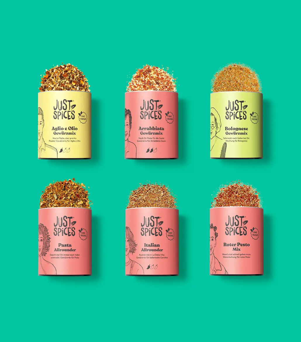 Just Spices - Pasta Gewürzbox