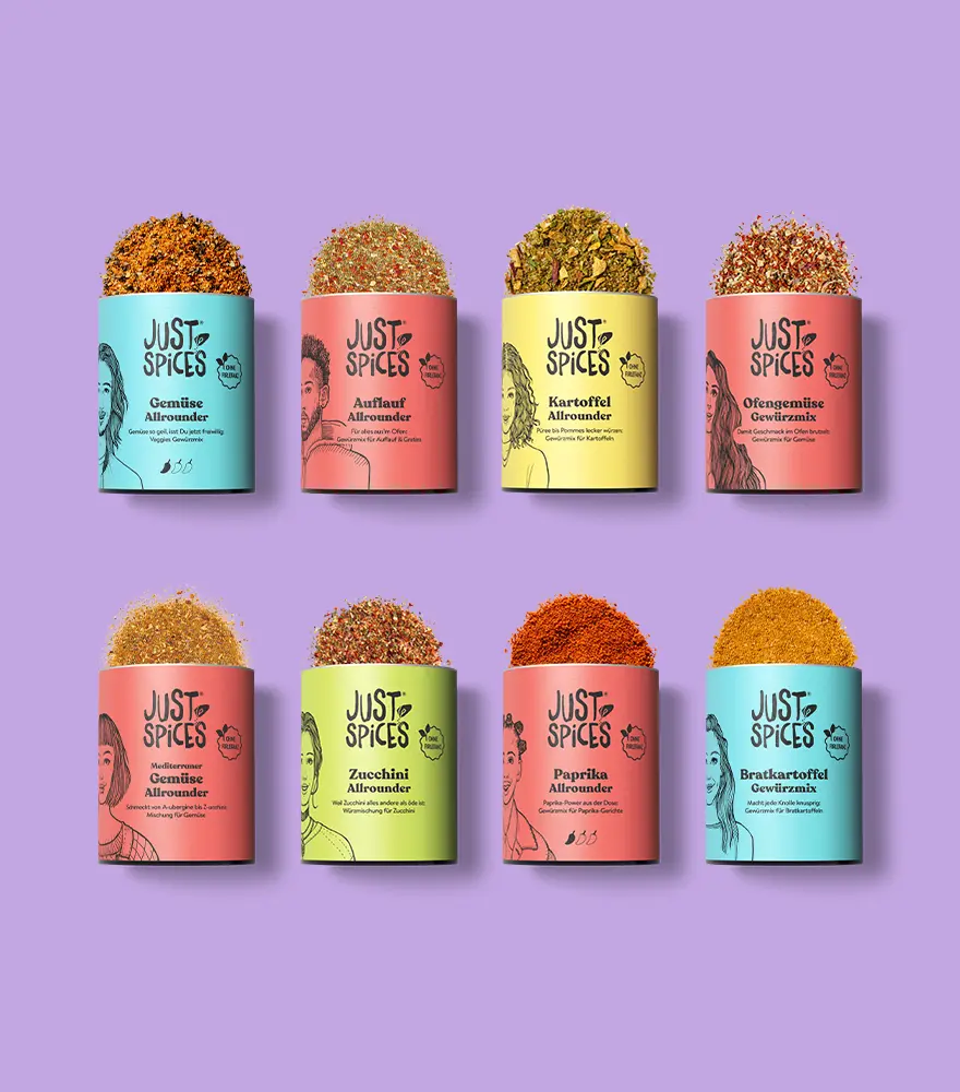 Just Spices - Gemüse Gewürzset