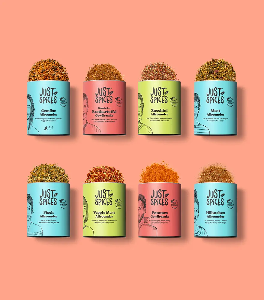 Just Spices - Heißluftfritteuse Gewürzset
