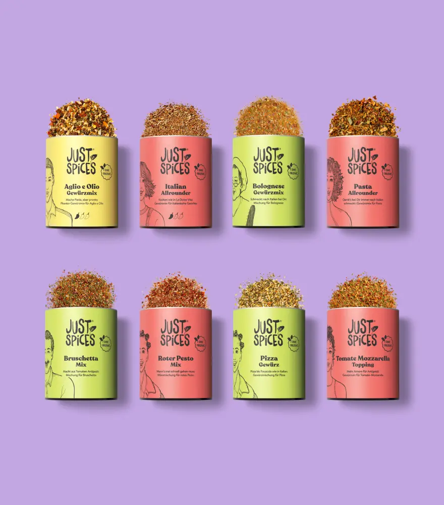 Just Spices - Italienisches Bestseller Gewürzset