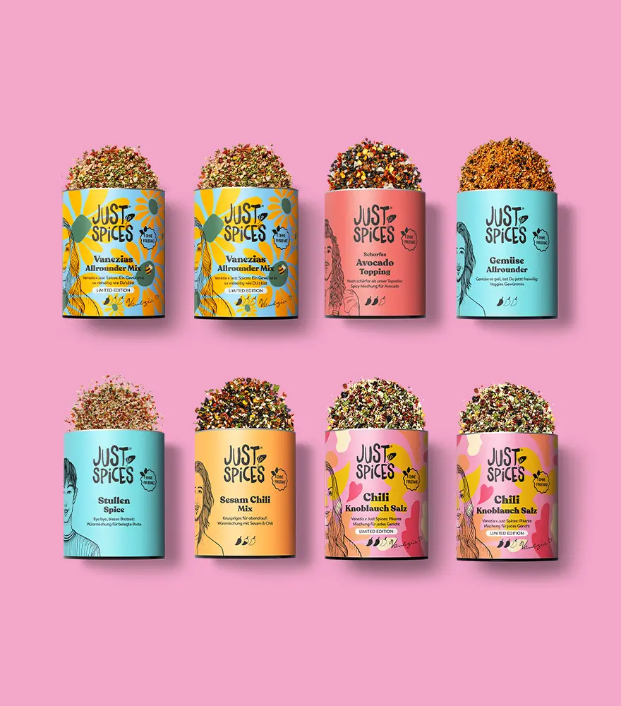 Just Spices - Vanezias Faves Gewürzset