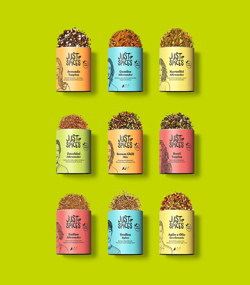 Just Spices - Veganes Gewürzset