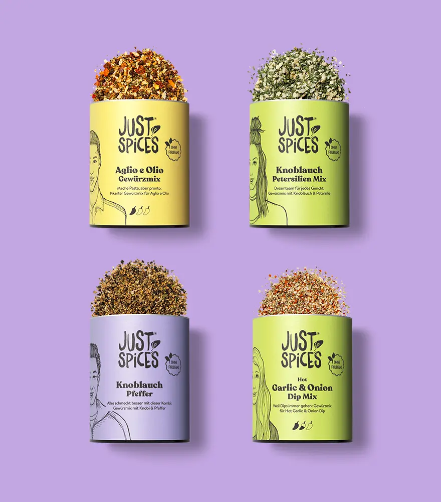 Just Spices - Knoblauch Gewürzset