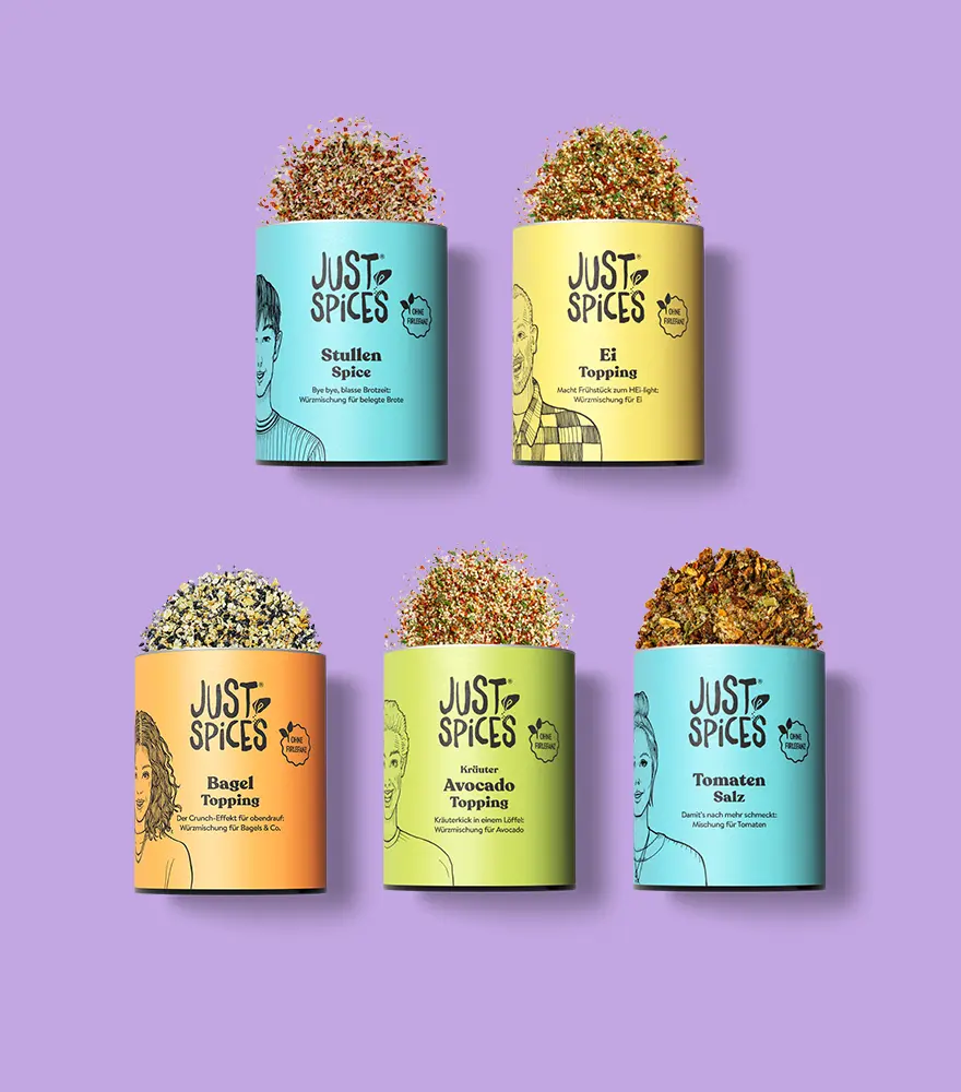 Just Spices - Brotzeit Gewürzset -  - Brot Gewürze