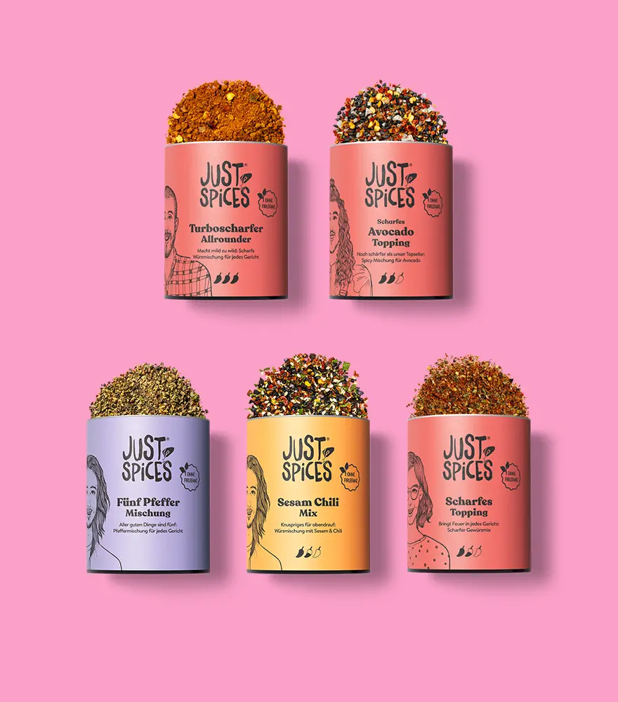 Just Spices - Scharfmacher Gewürzset