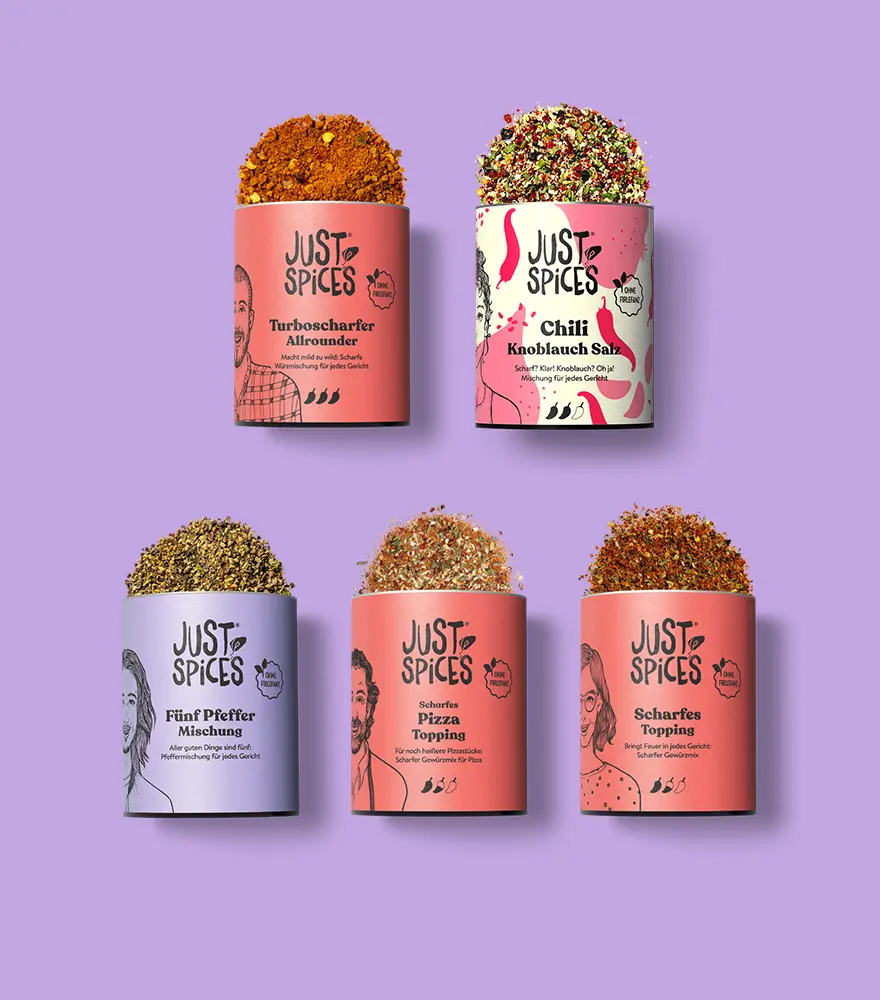 Just Spices - Scharfmacher Gewürzset
