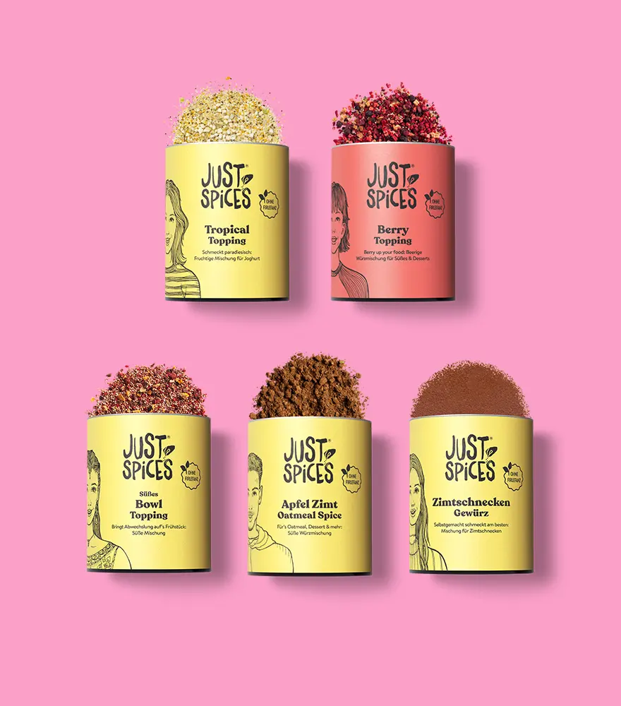 Just Spices - Süßes Gewürzset ohne Zusatz von Zucker*