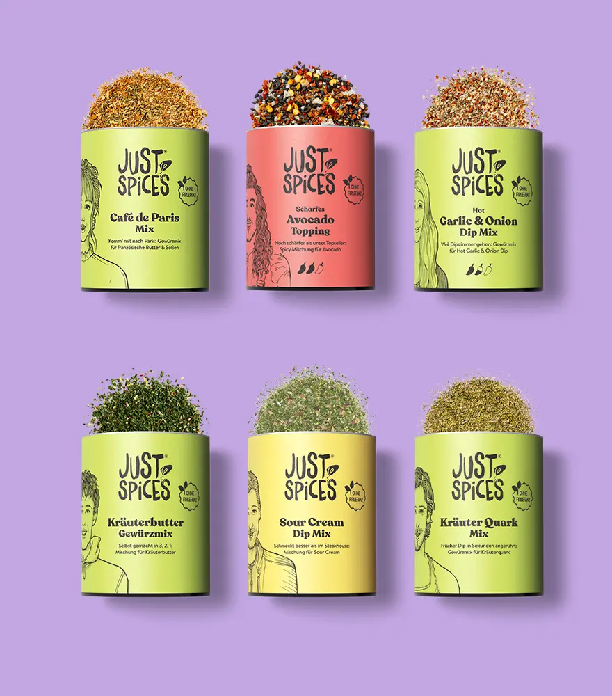 Just Spices - Dip Gewürzset