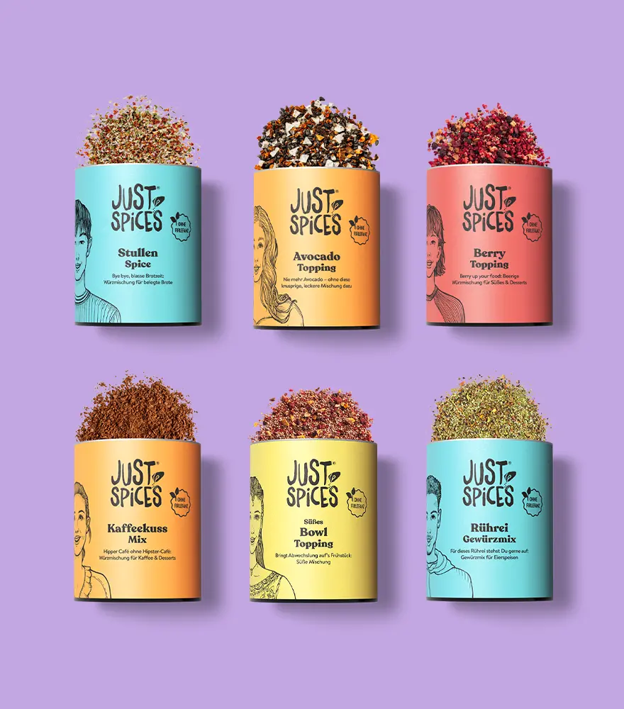Just Spices - Frühstück Bestseller Gewürzset