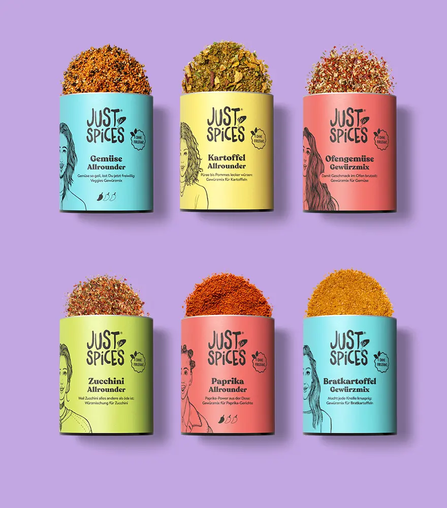 Just Spices - Gemüse Gewürzset