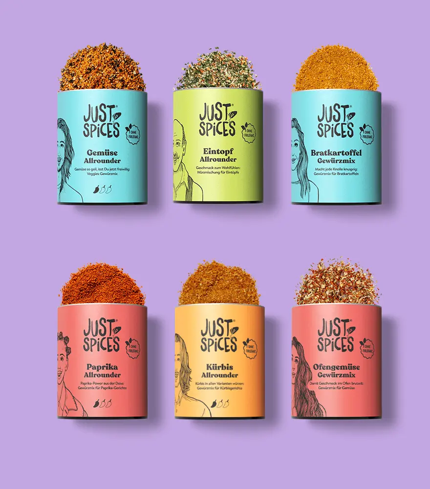 Just Spices - Gemüse Gewürzset
