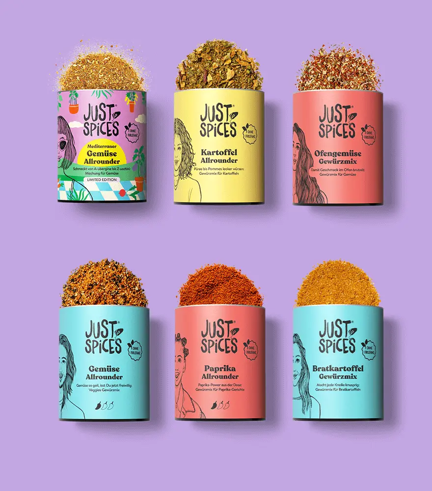 Just Spices - Gemüse Gewürzset