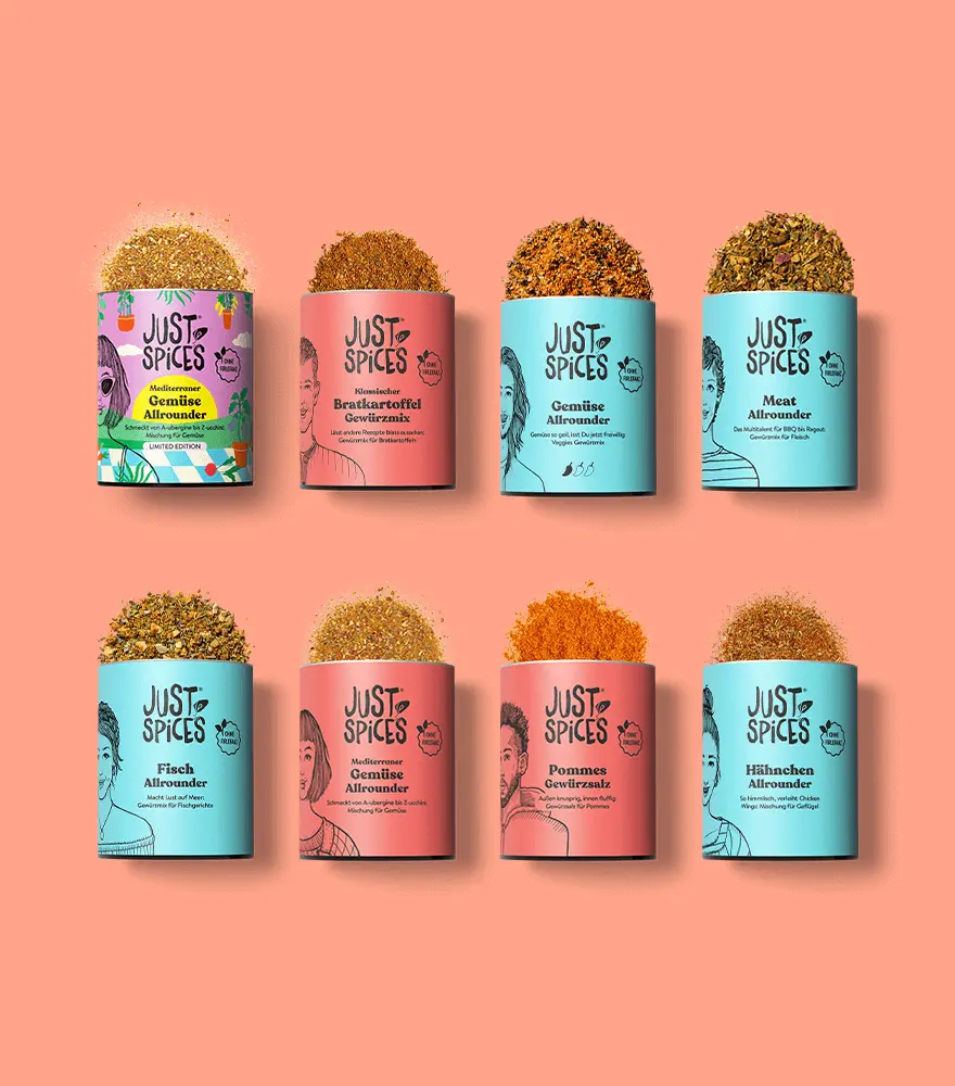Just Spices - Heißluftfritteuse Gewürzset