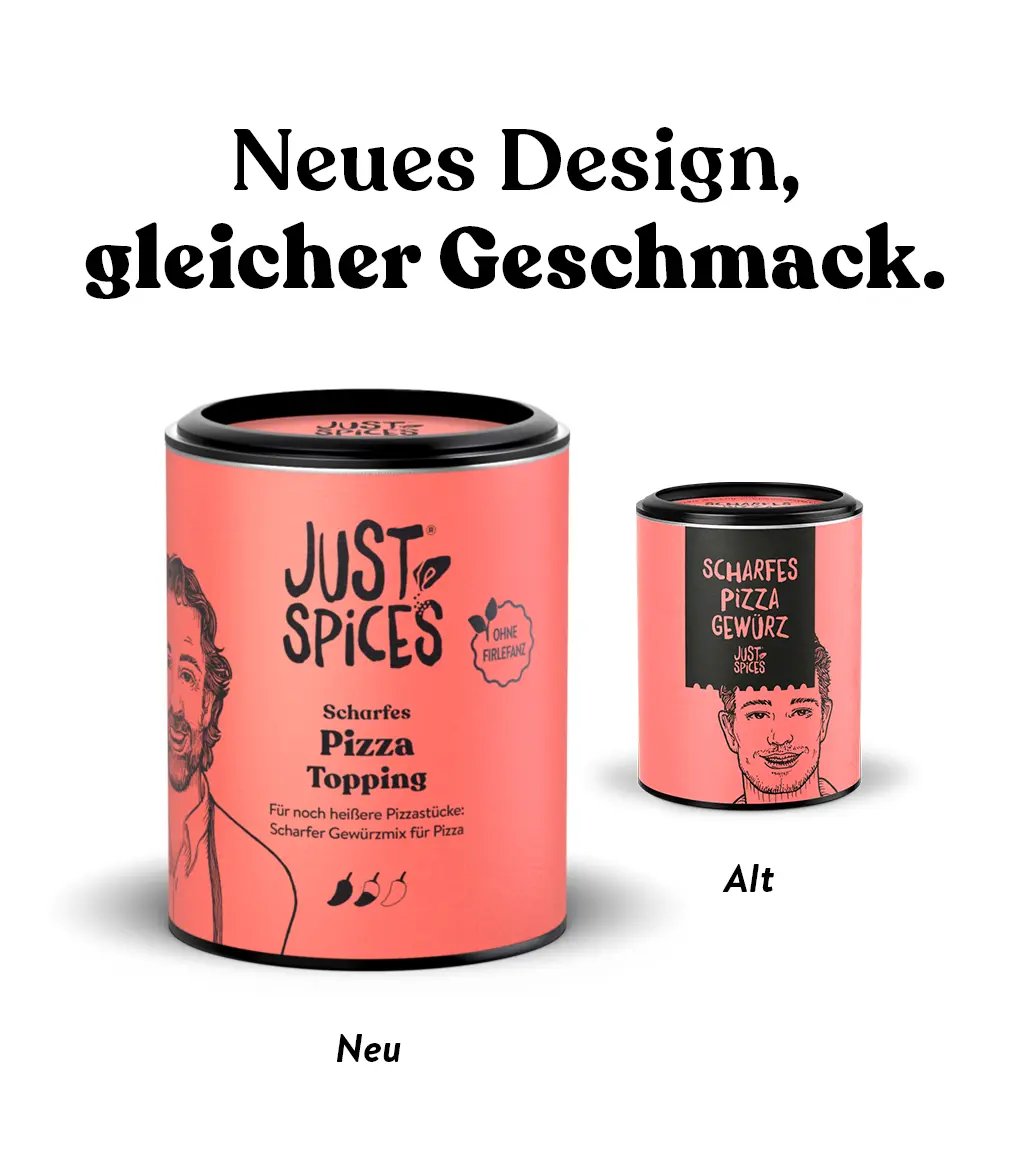 Just Spices - Scharfes Pizza Topping -  gewürze pizza 