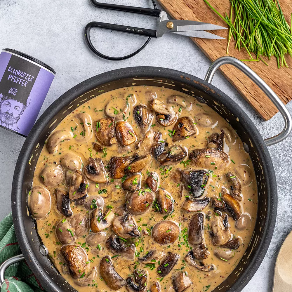 Just Spices - Pfeffer Set -  - Pilzrahmsoße