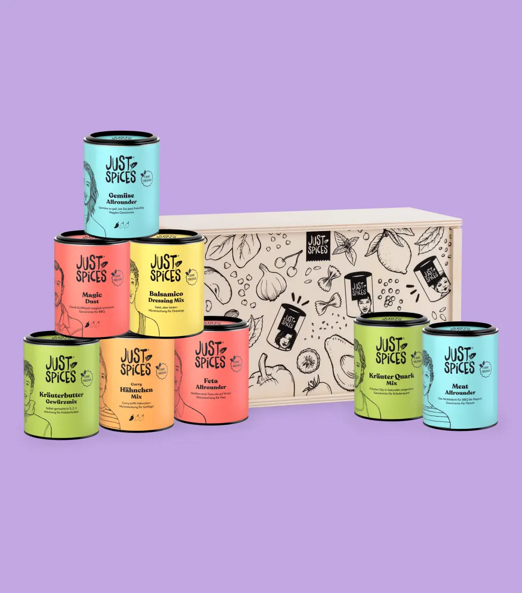 Just Spices - Grill Gewürzbox (8er)