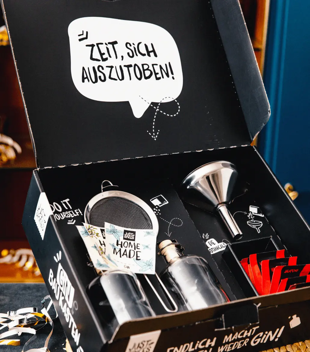 Just Spices - Do it yourself Gin Baukasten