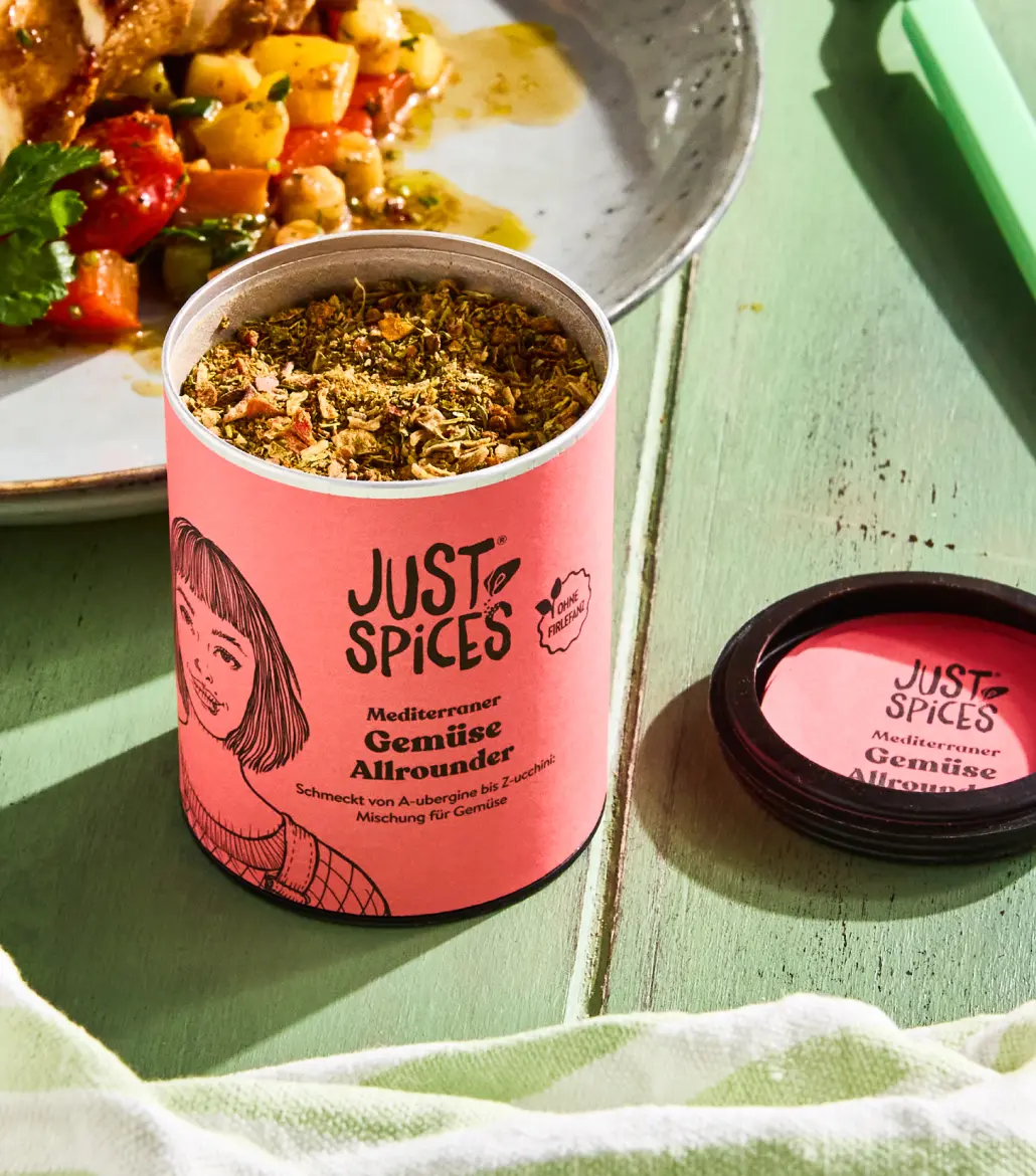 Just Spices - Mediterraner Gemüse Allrounder