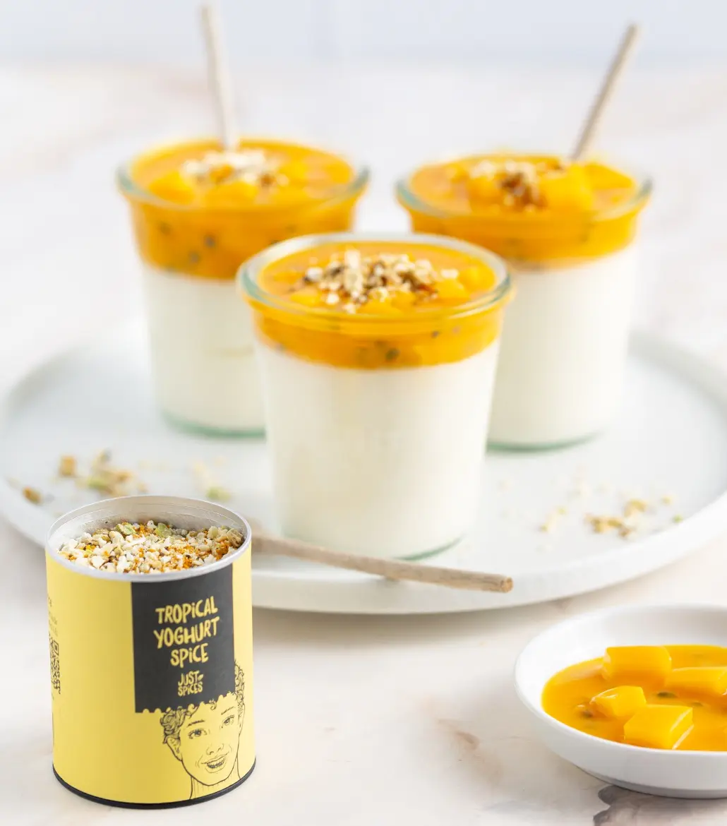 Just Spices - Eis + Joghurt Topping Gewürzset 