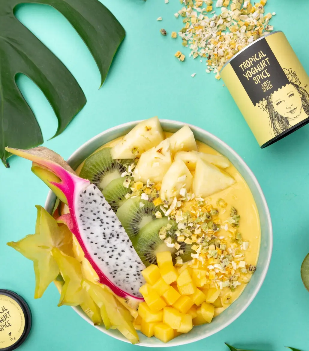 Just Spices - Eis + Joghurt Topping Gewürzset 