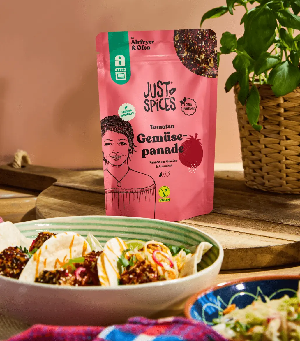 Just Spices - Gemüsepanade Tomate