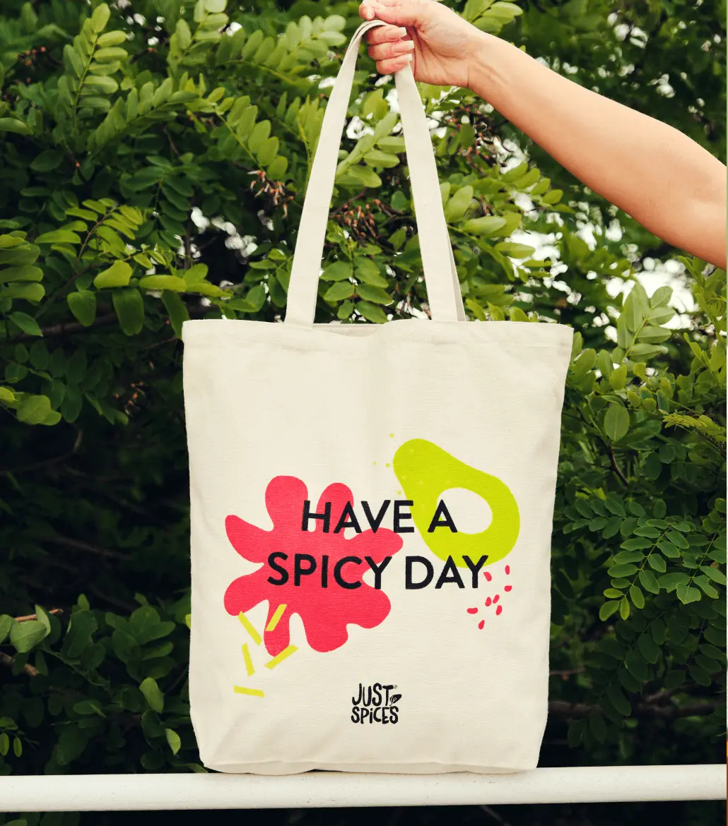 Just Spices - Jutebeutel - Have a spicy day