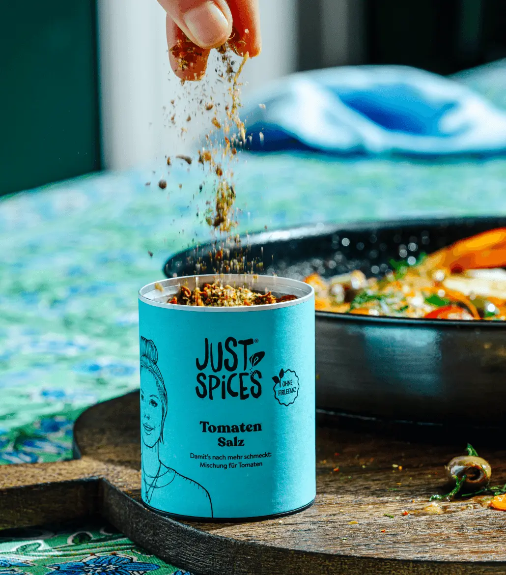 Just Spices - Tomatensalz -  tomaten salzen
