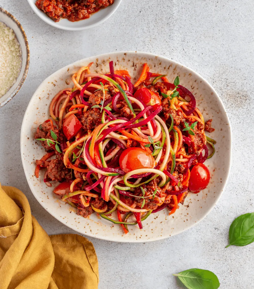 Just Spices - Bolognese Gewürzmix -  Bolognese Gemüsenudeln