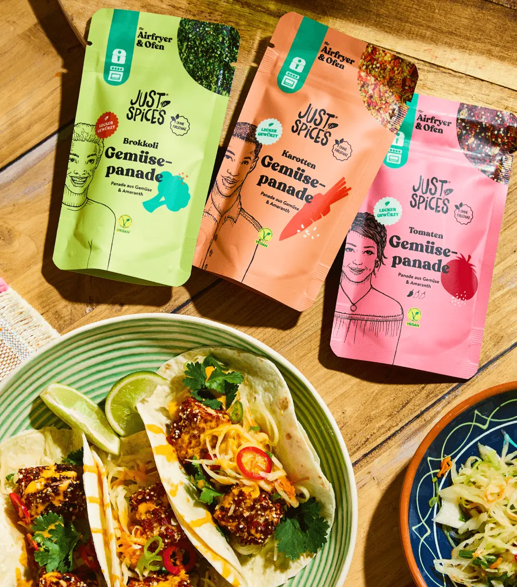 Just Spices - Flavours of Fall Gewürzset -  Gemüse Panaden