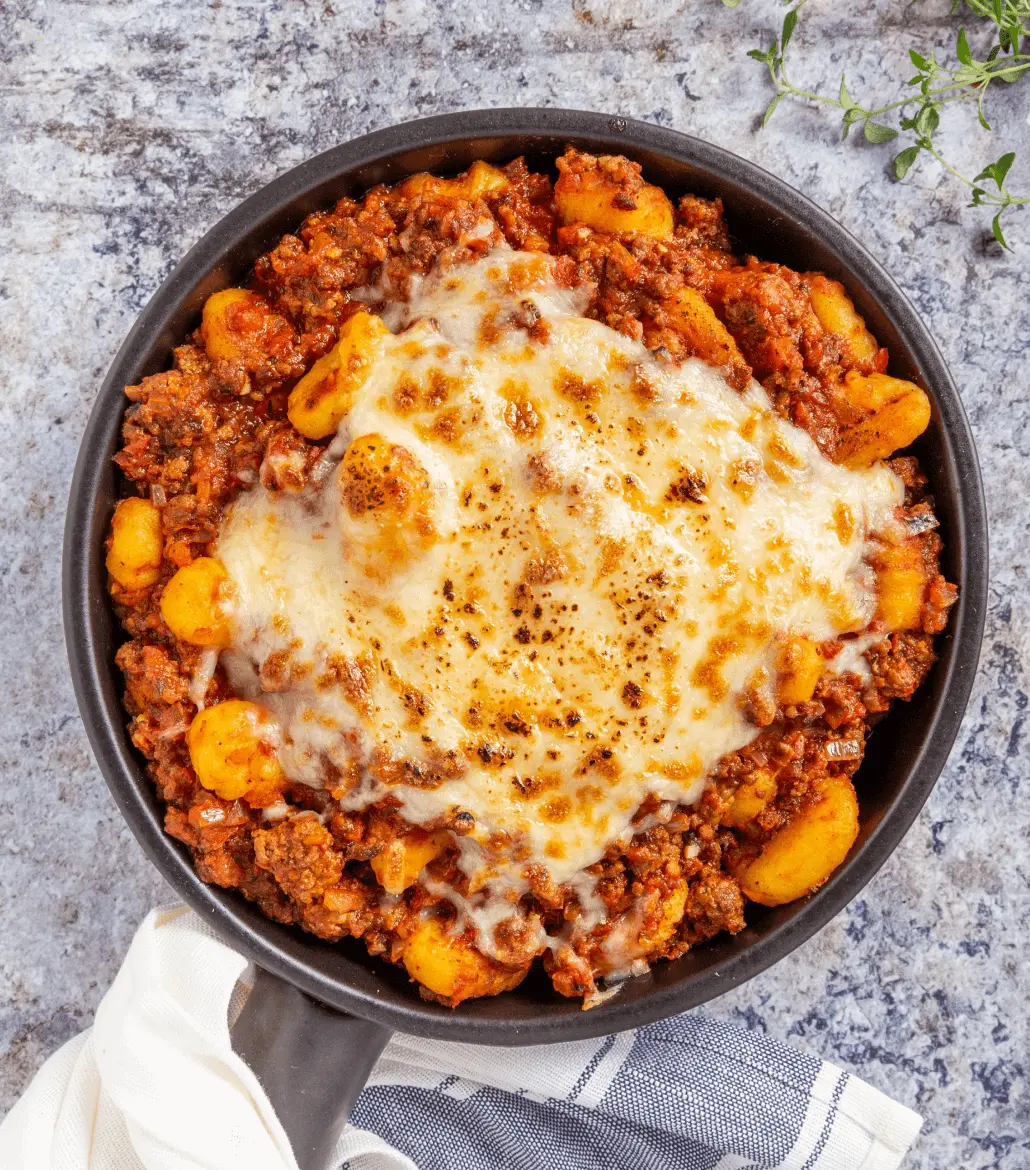 Just Spices - Bolognese Gewürzmix -  Gnocchi Bolognese Bake