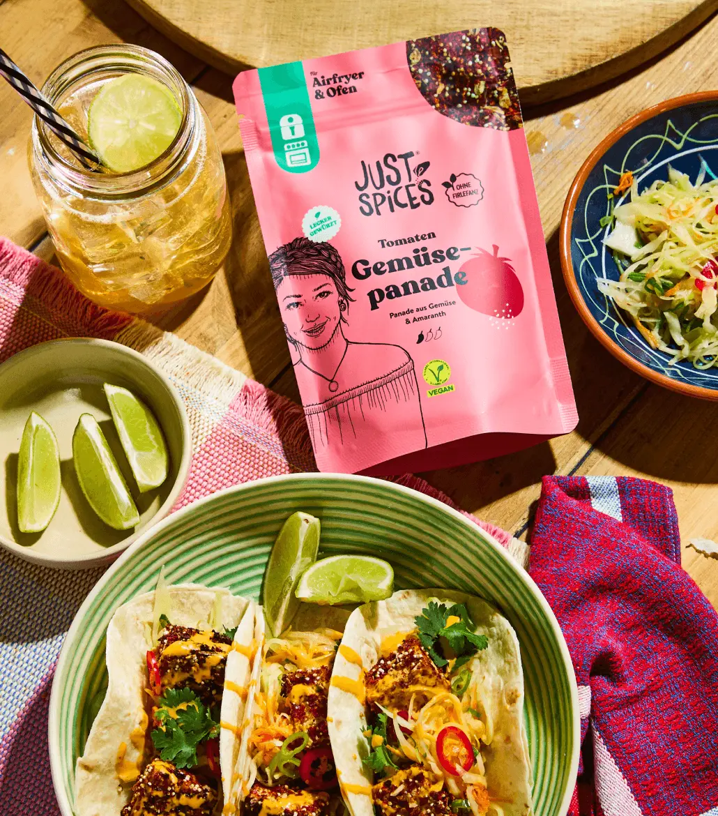 Just Spices - Gemüsepanade Tomate