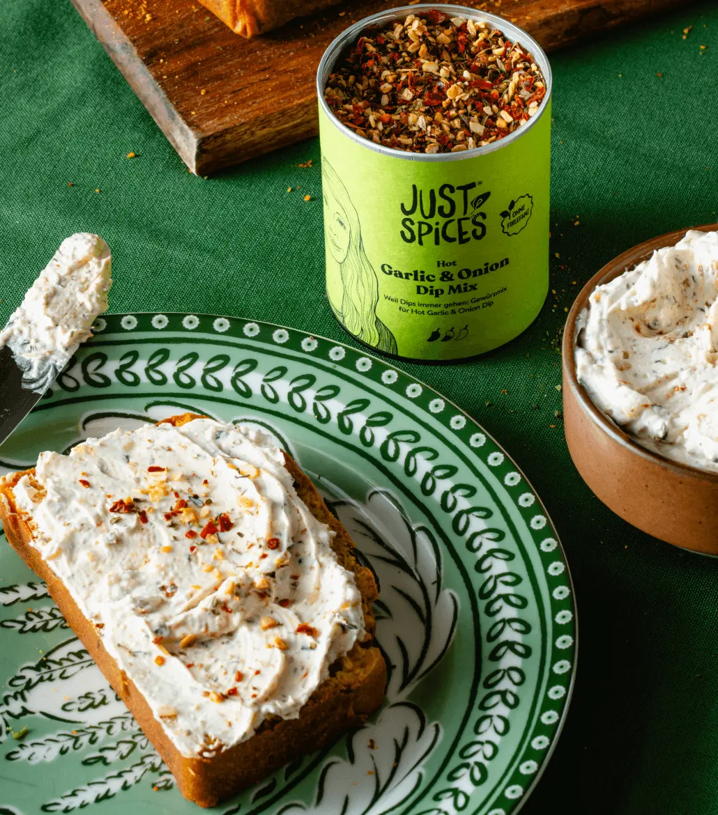 Just Spices - Hot Garlic & Onion Dip Mix