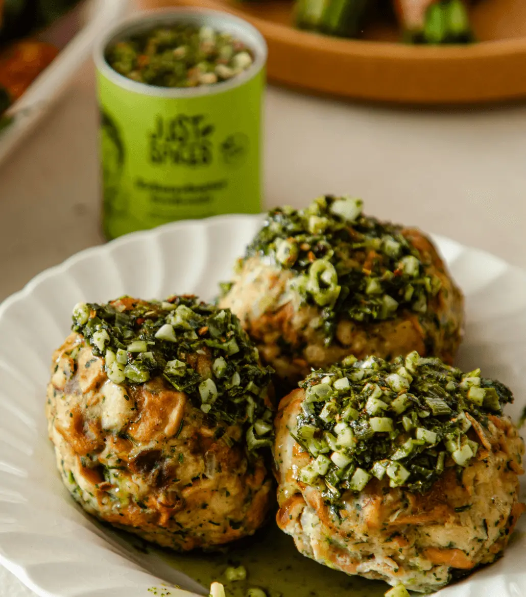 Just Spices - Kräuterbutter Gewürzmix -  Laugenknödel mit Kräuterbutter Gewürz