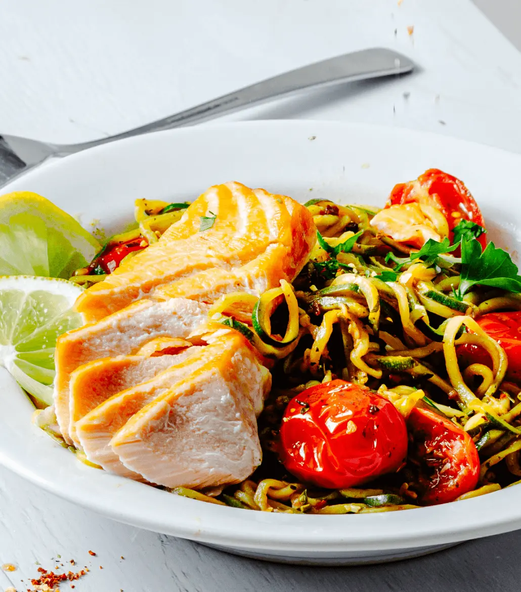 Just Spices - Lachs Allrounder -  Zoodles mit Lachs