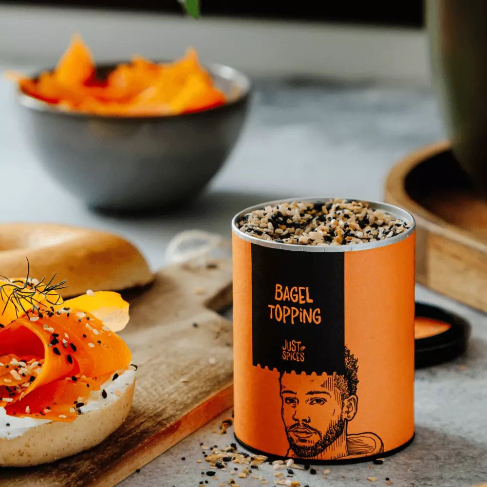 Bagel Topping Gewürzmischung für selbstgemachte Bagels JUST SPICES®