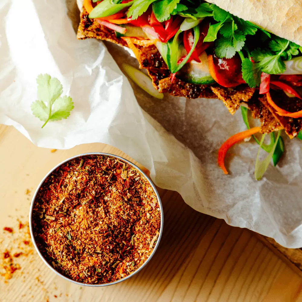 Just Spices - Veggie Meat Allrounder  -  Bánh mì mit Tofu, Gewürz