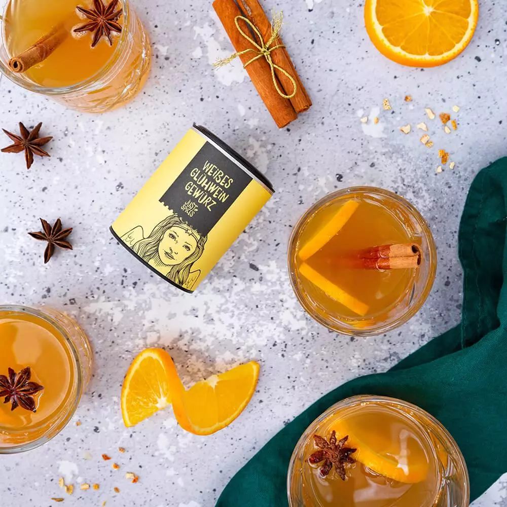 Just Spices - Weißes Glühwein Gewürz -  Glühwein Gewürz