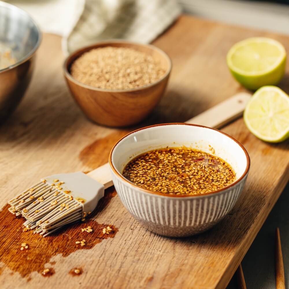 Tofu Marinade mit Sesam und Ingwer | Rezept | JUST SPICES® Tofu Marinade mit Sesam und Ingwer | Rezept | JUST SPICES®