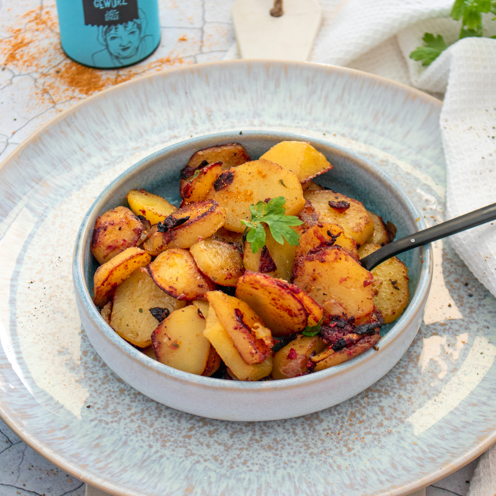 Bratkartoffeln aus der Heißluftfritteuse | Rezept | JUST SPICES®