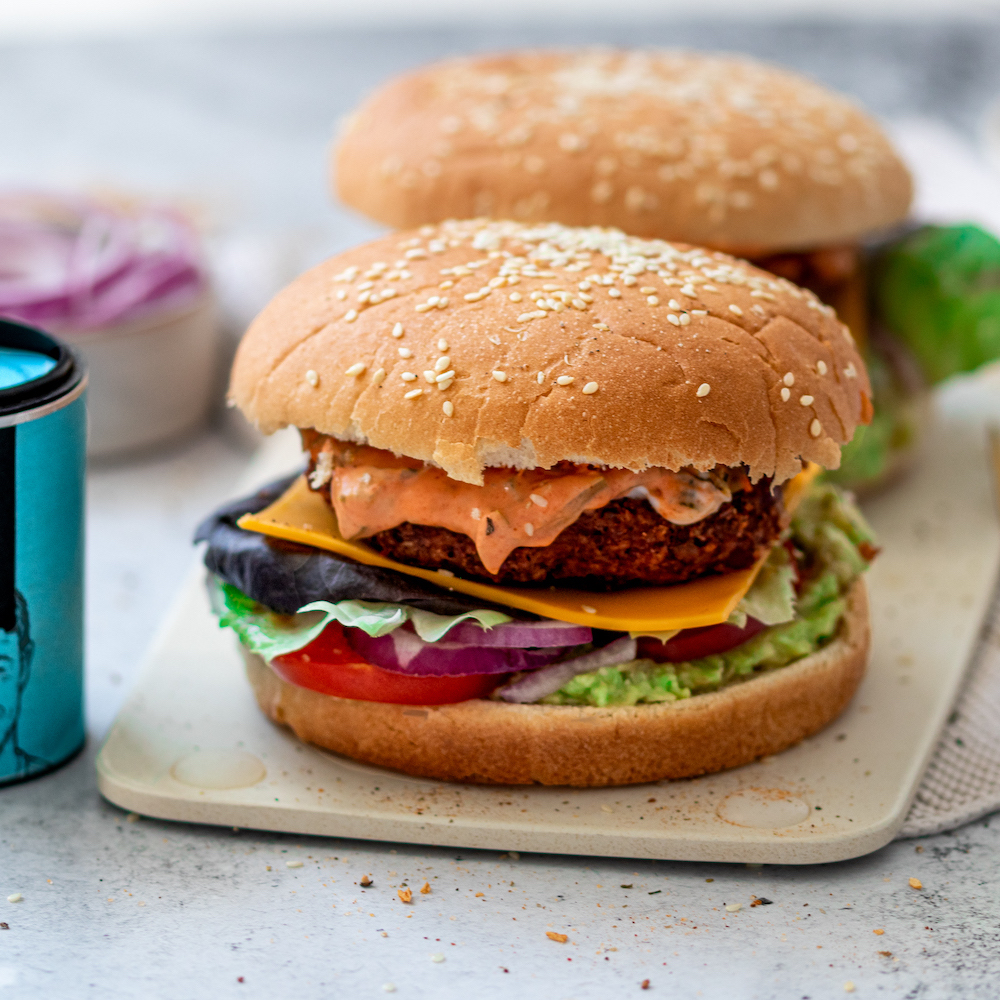 Vegetarischer Burger - Rezepte Suchen