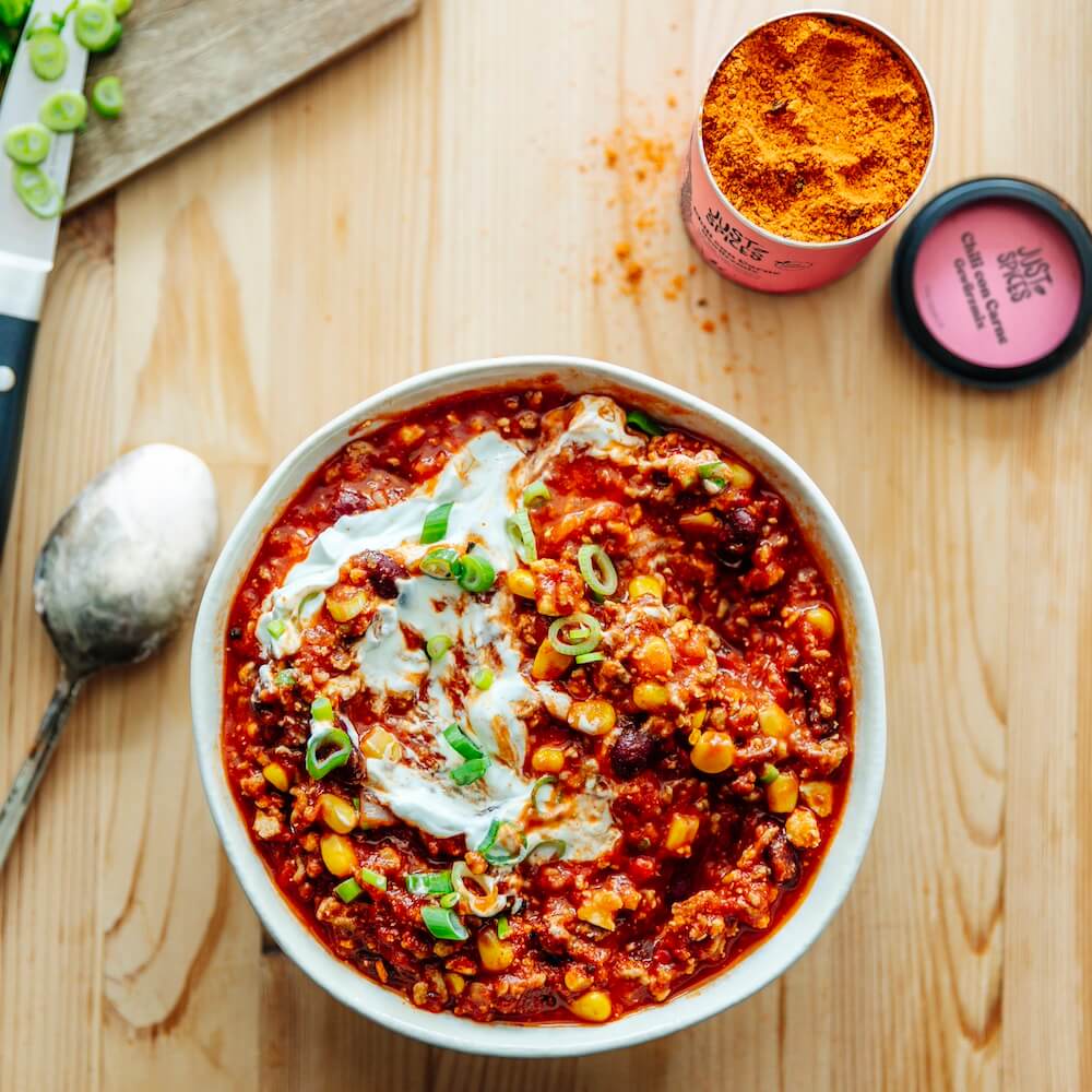Leckeres Chili con Carne | Rezept | JUST SPICES® Leckeres Chili con Carne | Rezept | JUST SPICES®