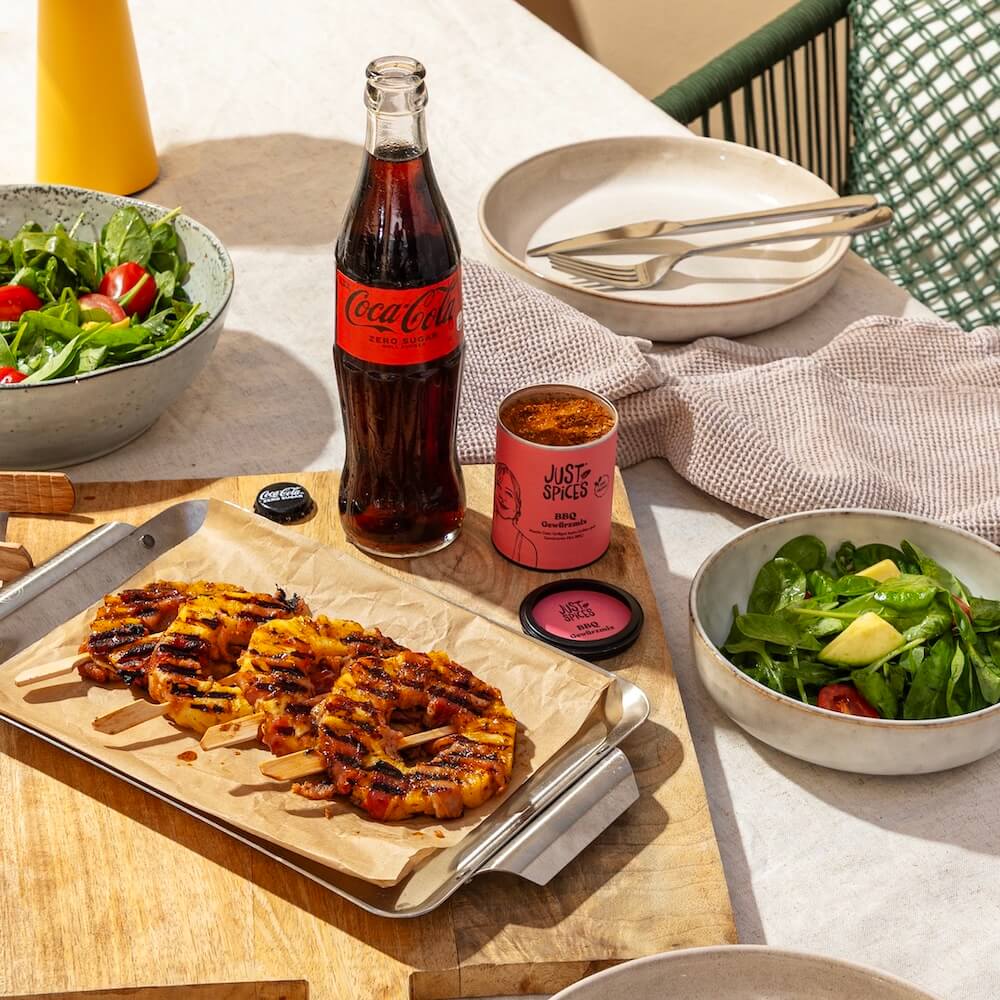 Gegrillte Ananas-Bacon-Ringe