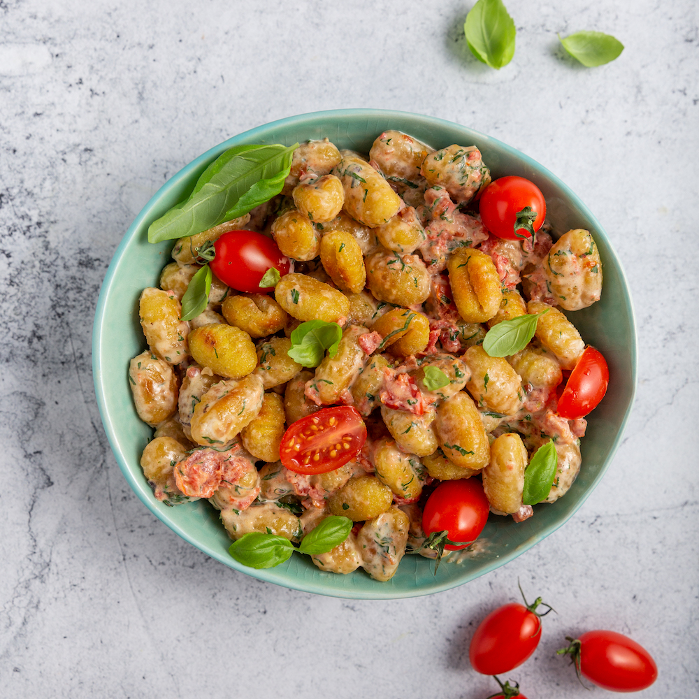 Gnocchi mit Tomaten und Basilikum | Rezept | JUST SPICES® Gnocchi mit Tomaten und Basilikum | Rezept | JUST SPICES®