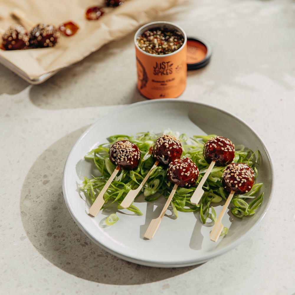 Hoisin Meatballs