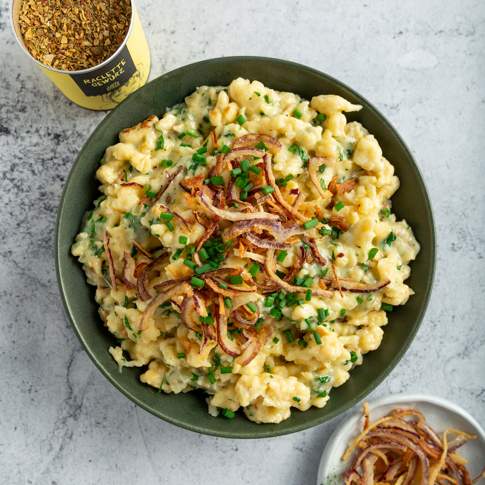 Käsespätzle | Rezept | JUST SPICES®