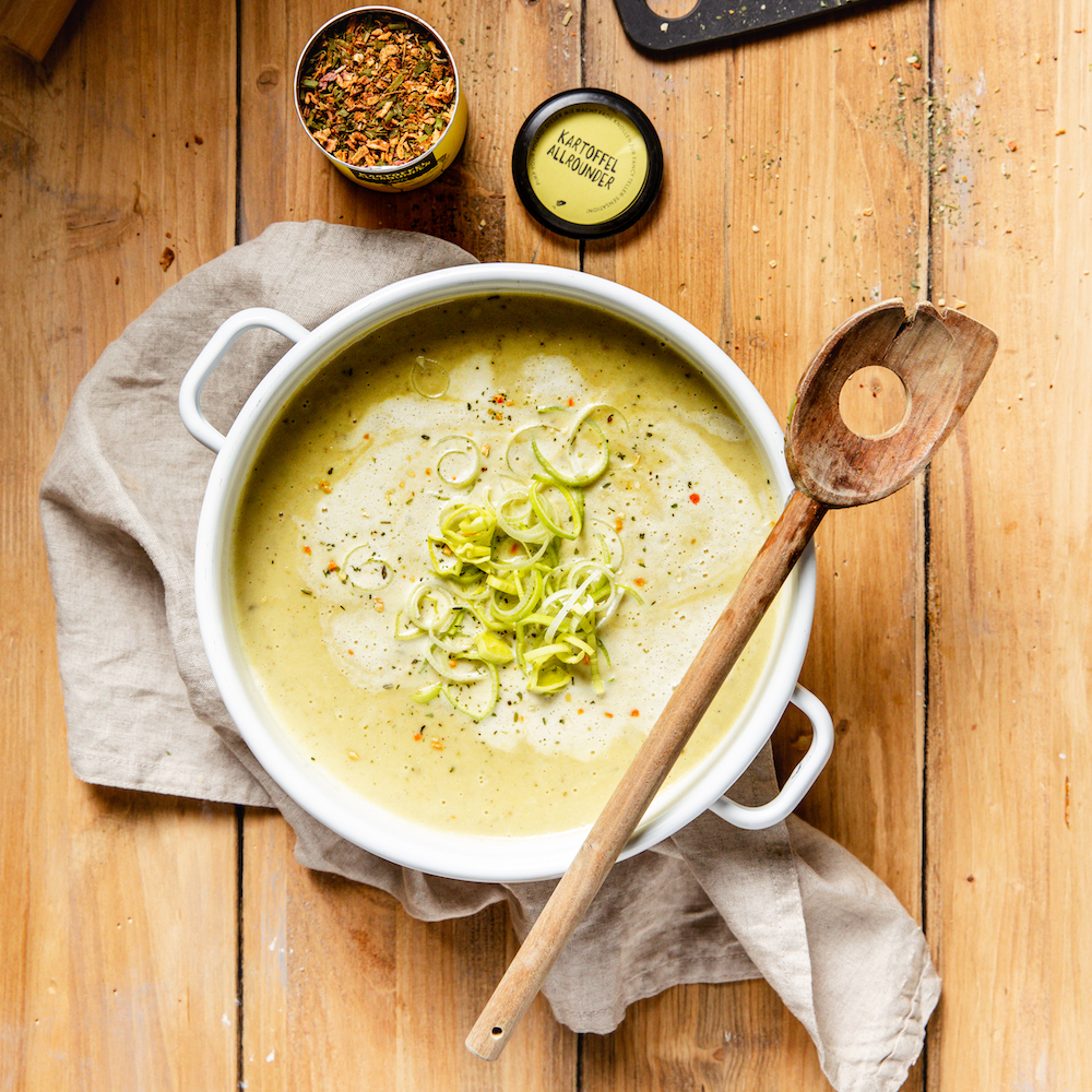 Kartoffel-Lauch Suppe | Rezept | JUST SPICES®