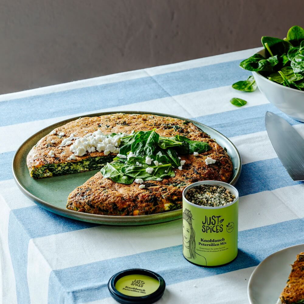 Spinat Tortilla | Rezept | JUST SPICES®