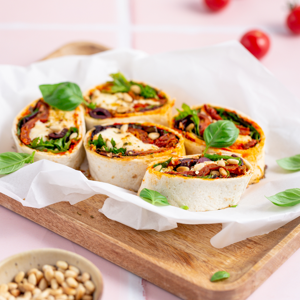 Mediterrane Wrap Röllchen | Rezept | JUST SPICES®